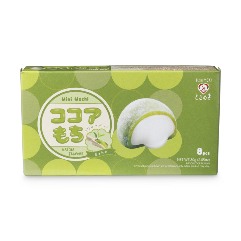 Mini mochi's - matcha - 8 stuks